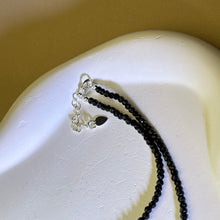 Load image into Gallery viewer, Today's Deal 60% Off 今日四折特惠 - Smoky Quartz PIXIU Pendant Black Spinel Beads Necklace 茶水晶貔貅黑色尖晶石珠链项链