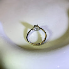 Load image into Gallery viewer, Sky Blue Topaz Adjustable Ring 天空蓝托帕石镶嵌活口戒指