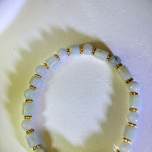 Load image into Gallery viewer, Green Jade Beads Bracelet 糯种豆色翡翠手串