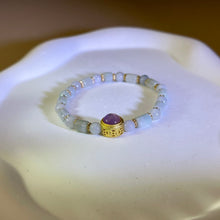 Load image into Gallery viewer, Green Jade Beads Bracelet 糯种豆色翡翠手串