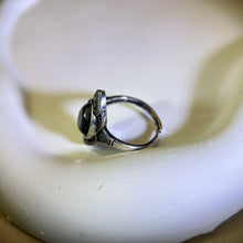 Load image into Gallery viewer, Hypersthene Adjustable Ring 金运石镶嵌活口戒指
