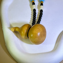 Load image into Gallery viewer, Thuja Wood Guard Ornament Bag Charm Car Charm 崖柏木葫芦挂饰包挂车挂