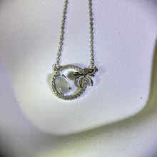 Load image into Gallery viewer, Moonstone Pendant Necklace 冰长石月光石镶嵌吊坠项链