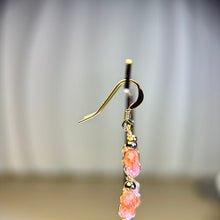 Load image into Gallery viewer, 14K Gold Filled Golden Strawberry Quartz Earrings 金色草莓晶14K注金耳钩
