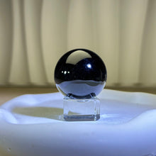 Load image into Gallery viewer, Obsidian Crystal Ball 黑曜石水晶球