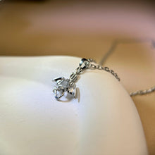 Load image into Gallery viewer, Aquamarine Little Devil Pendant 海蓝宝镶嵌小恶魔吊坠