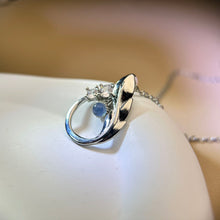 Load image into Gallery viewer, Aquamarine Pendant 海蓝宝镶嵌吊坠