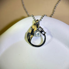 Load image into Gallery viewer, Aquamarine Pendant 海蓝宝镶嵌吊坠