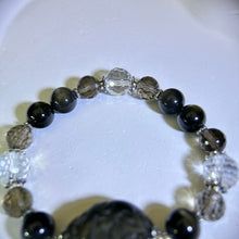 Load image into Gallery viewer, Golden Sheen Frog Beads Bracelet 金眼黑曜石金蟾手串