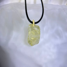 Load image into Gallery viewer, Citrine Pendant Necklace 黄水晶吊坠项链