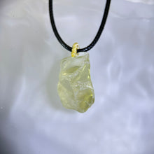 Load image into Gallery viewer, Citrine Pendant Necklace 黄水晶吊坠项链