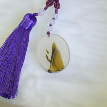 Load image into Gallery viewer, Montana Agate Ornament Bag Charm Car Charm 海洋玉髓挂饰包挂车挂