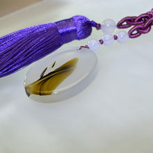 Load image into Gallery viewer, Montana Agate Ornament Bag Charm Car Charm 海洋玉髓挂饰包挂车挂