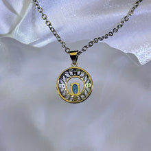 Load image into Gallery viewer, London Blue Topaz Pendant 伦敦蓝托帕石镶嵌吊坠