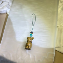 Load image into Gallery viewer, Verawood Bearbrick Ornament Cell Phone Charm Key Charm Bag Charm 绿檀木暴力熊挂饰手机链钥匙链包挂