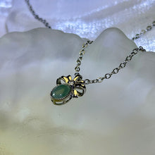 Load image into Gallery viewer, Blue Jade Pendant 糯种蓝水翡翠镶嵌吊坠