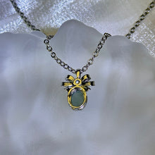 Load image into Gallery viewer, Blue Jade Pendant 糯种蓝水翡翠镶嵌吊坠