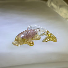 Load image into Gallery viewer, Red Strawberry Quartz Resin Carp 红色草莓晶滴胶锦鲤