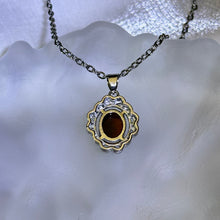 Load image into Gallery viewer, Yellow Tiger's Eye Pendant 黄色虎眼石镶嵌吊坠