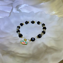 Load image into Gallery viewer, Blue Goldstone Clear Quartz Beads Bracelet 蓝砂石白水晶手串