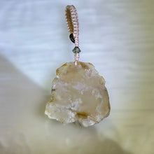 Load image into Gallery viewer, Cherry Blossom Agate Ornament Key Charm Bag Charm 樱花玛瑙挂饰钥匙链包挂