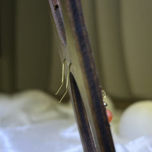 Load image into Gallery viewer, 14K Gold Filled Carnelian Earrings 南红玛瑙14K注金耳钩