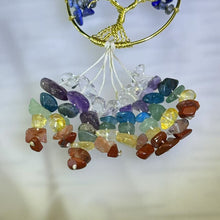 Load image into Gallery viewer, Lapis Lazuli Multi-Crystals Tree of Life Ornament Car Charm Bag Charm 青金石多宝多宝水晶生命之树挂饰车挂包挂