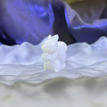 Load image into Gallery viewer, White Jade Squirrel 糯种白色翡翠小松鼠