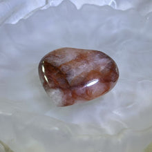 Load image into Gallery viewer, Red Hematoid Quartz Love Heart 红胶花水晶爱心
