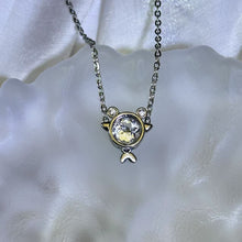 Load image into Gallery viewer, Clear Quartz Fish Pendant 白水晶镶嵌小鱼吊坠