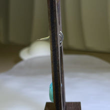 Load image into Gallery viewer, 925 Silver Amazonite Stars Earrings 天河石星星银耳钩