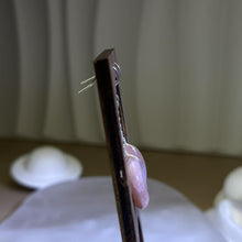 Load image into Gallery viewer, 925 Silver Orange Sunstone Lucky Buckle Earrings 橙色太阳石平安扣银耳钩