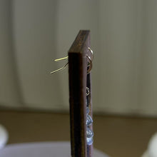 Load image into Gallery viewer, 14K Gold Filled Labradorite Earrings 拉长石灰月光石14K注金耳钩