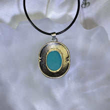 Load image into Gallery viewer, Amazonite Pendant Necklace 天河石镶嵌吊坠项链