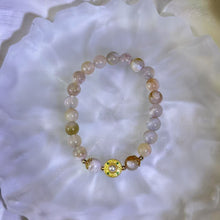 Load image into Gallery viewer, Cherry Blossom Agate Beads Bracelet 樱花玛瑙手串