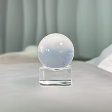Load image into Gallery viewer, Milky Clear Quartz Ball 奶白晶水晶球