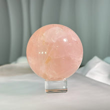 Load image into Gallery viewer, Rose Quartz Crystal Ball 粉水晶球