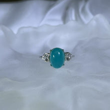 Load image into Gallery viewer, Amazonite Adjustable Ring 天河石镶嵌活口戒指