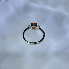 Load image into Gallery viewer, Golden Strawberry Quartz Adjustable Ring 金草莓晶镶嵌活口戒指