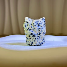 Load image into Gallery viewer, Dalmatian Jasper Nine-Tails Fox 斑点石九尾狐