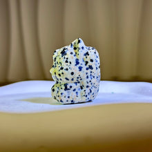 Load image into Gallery viewer, Dalmatian Jasper Nine-Tails Fox 斑点石九尾狐