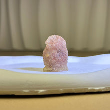 Load image into Gallery viewer, Red Strawberry Quartz Resin Night Owl 红色草莓晶滴胶猫头鹰