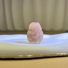 Load image into Gallery viewer, Red Strawberry Quartz Resin Night Owl 红色草莓晶滴胶猫头鹰