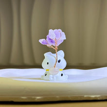 Load image into Gallery viewer, Amethyst Tree Dog 紫水晶发财树招财树小狗