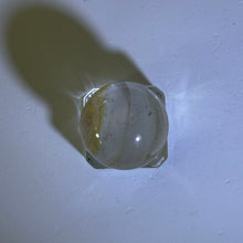 Load image into Gallery viewer, Yellow Hematoid Quartz Crystal Ball 黄色胶花水晶球