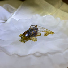 Load image into Gallery viewer, Tiger's Eye Resin Carp 虎眼石滴胶锦鲤