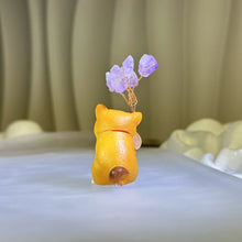 Load image into Gallery viewer, Amethyst Tree Dog 紫水晶发财树招财树小狗