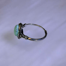 Load image into Gallery viewer, Blue Turquoise Adjustable Ring 蓝色绿松石活口戒指