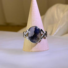 Load image into Gallery viewer, Landscape Agate Adjustable Ring 景观玛瑙活口戒指