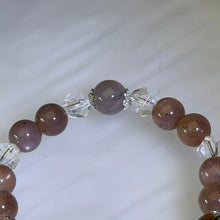 Load image into Gallery viewer, Sunstone Cherry Blossom Agate Bow Amulet Bracelet 橙色太阳石樱花玛瑙蝴蝶结守护手串